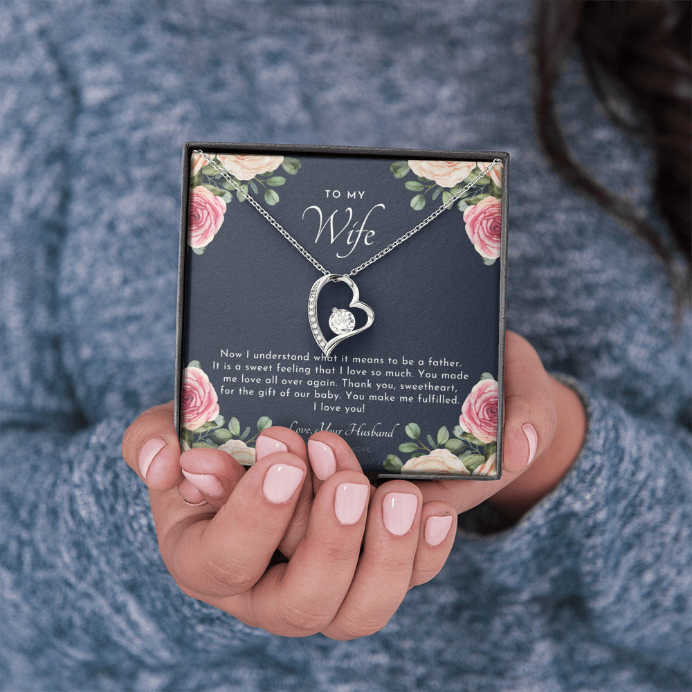 Postpartum Gift for Wife, Gift for Wife Post Pregnancy, Becoming A Mother Gift, Gift For Wife Birth, Wife After Pregnancy Necklace, Wife Becoming A Mom