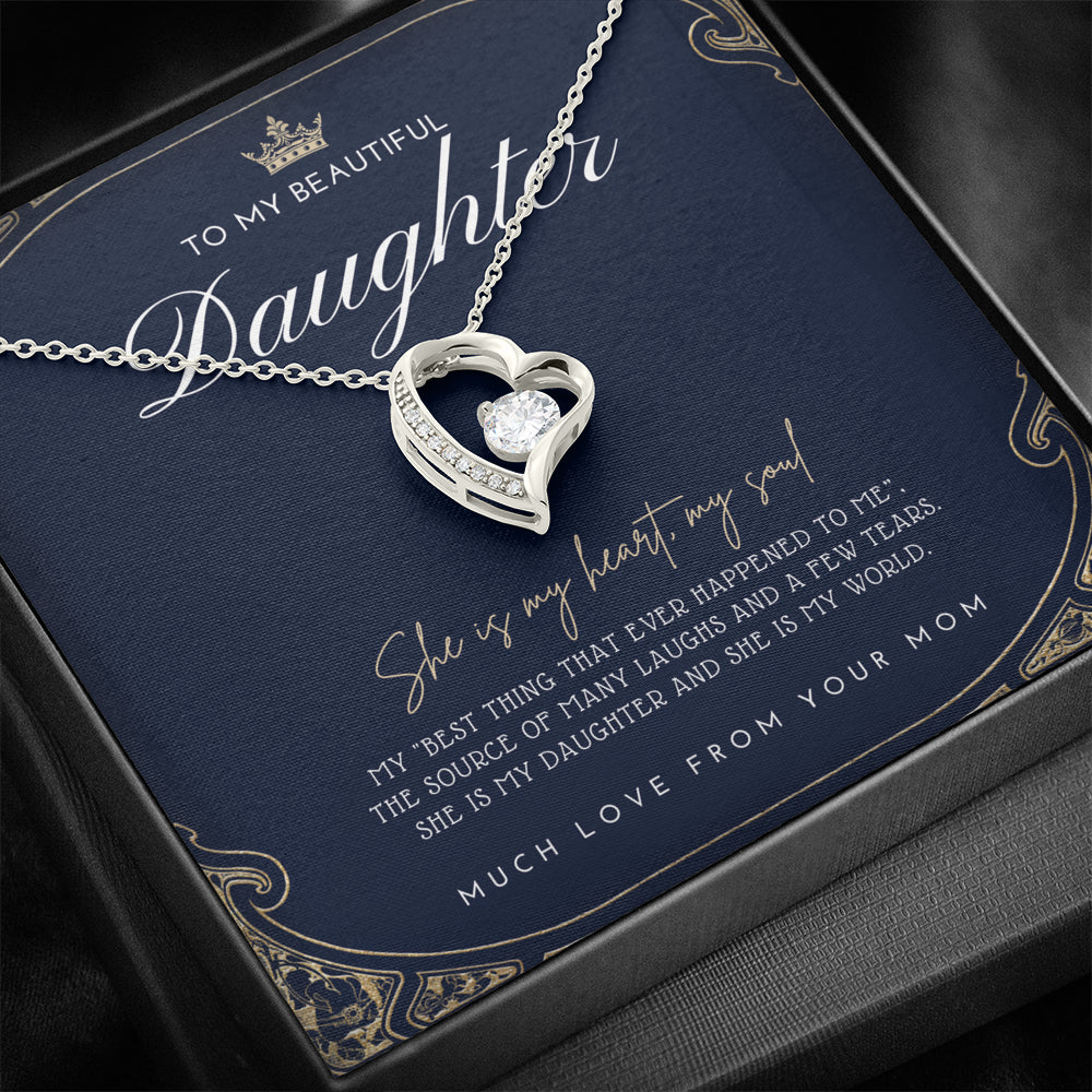 Daughter Gift from Mom to Daughter | Necklace for Daughter | Gift for Daughter from Mom | Daughter gift to daughter birthday gift