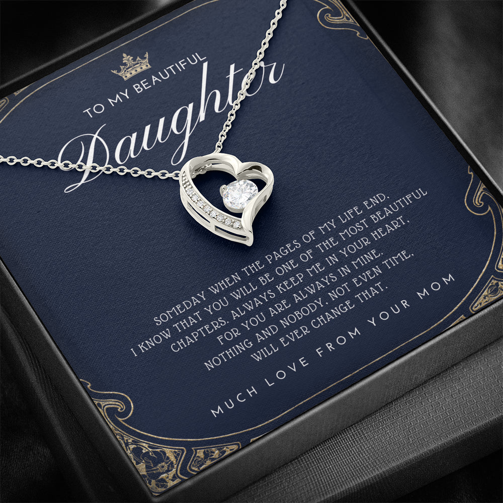 Daughter Gift from Mom to Daughter | Necklace for Daughter | Gift for Daughter from Mom | Daughter gift to daughter birthday gift