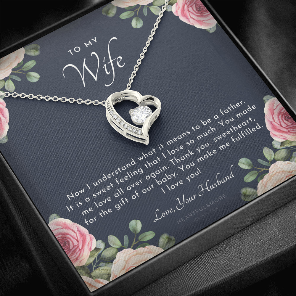 Postpartum Gift for Wife, Gift for Wife Post Pregnancy, Becoming A Mother Gift, Gift For Wife Birth, Wife After Pregnancy Necklace, Wife Becoming A Mom