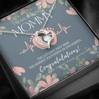 Gift for Pregnant Wife | Mom to be gift | New Mommy Necklace | To Mommy to be | New Mom Jewelry | Forever Love Necklace