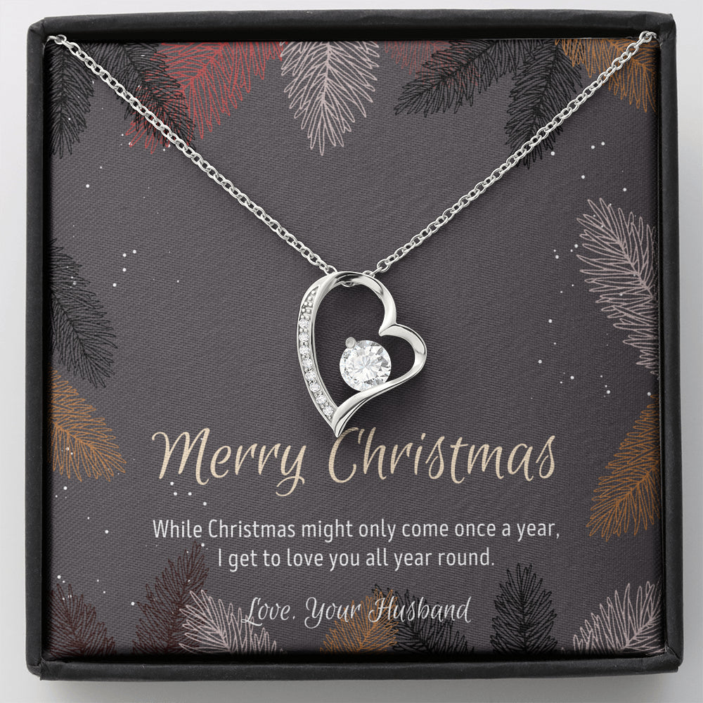 Christmas Gift for Wife, Love Knot Necklace for Wife, Christmas Present for Wife, Christmas Gift for Love