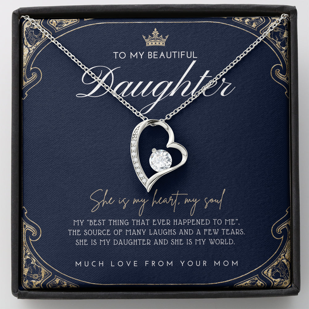 Daughter Gift from Mom to Daughter | Necklace for Daughter | Gift for Daughter from Mom | Daughter gift to daughter birthday gift