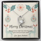 Christmas Gift for Wife, Love Knot Necklace for Wife, Christmas Present for Wife, Christmas Gift for Love