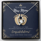 Daughter Pregnancy Gift From Mom | Mom to be gift | New Mommy Necklace | To Mommy to be | New Mom Jewelry