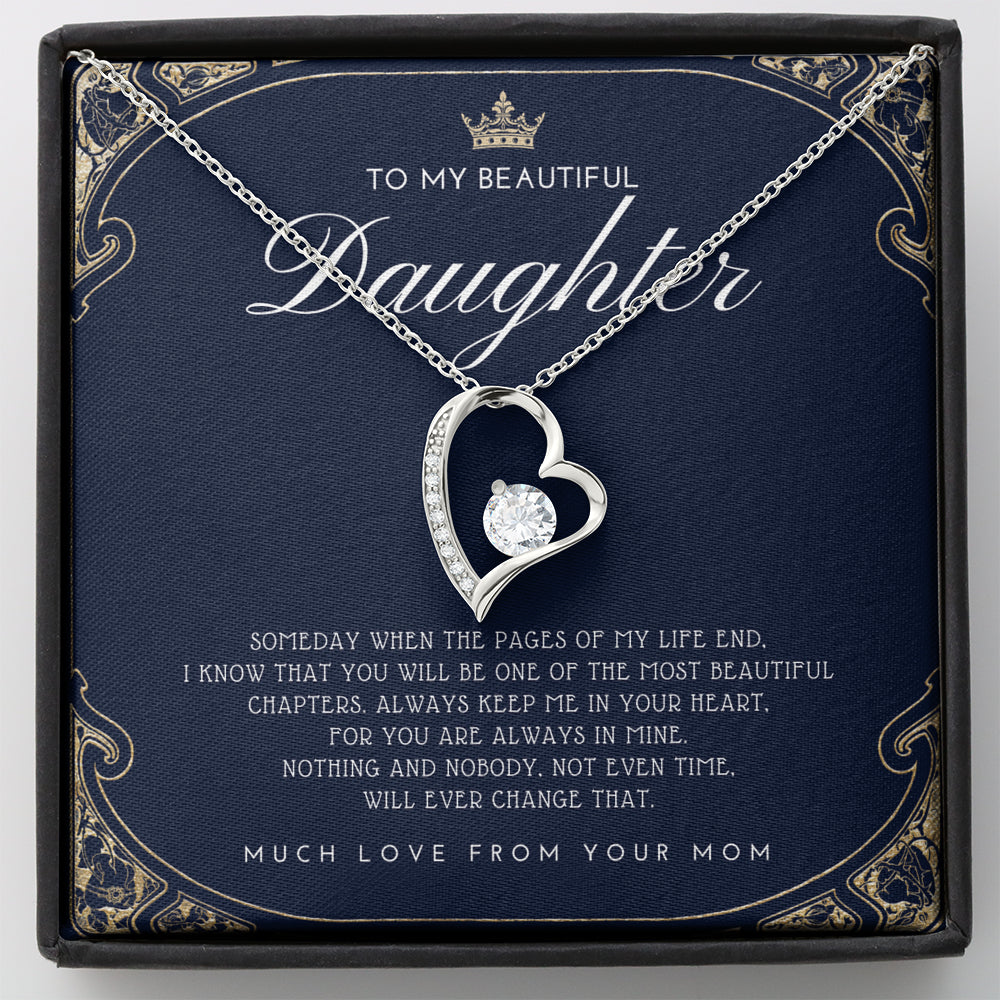 Daughter Gift from Mom to Daughter | Necklace for Daughter | Gift for Daughter from Mom | Daughter gift to daughter birthday gift