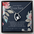 Teacher Gift, Gift for Teacher Necklace, A Truly Amazing Teacher Appreciation Gift