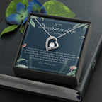 Daughter-In-Law Gift Necklace, Wedding Gift, Jewelry From Mother-In Law, Gift for Bride, Daughter-In-Heart