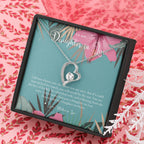 Daughter-In-Law Gift Necklace, Wedding Gift, Jewelry From Mother-In Law, Gift for Bride, Daughter-In-Heart