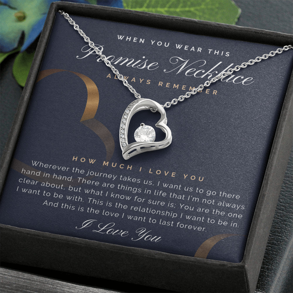 Promise Necklace Forever Heart