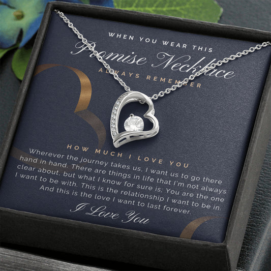 Promise Necklace Forever Heart