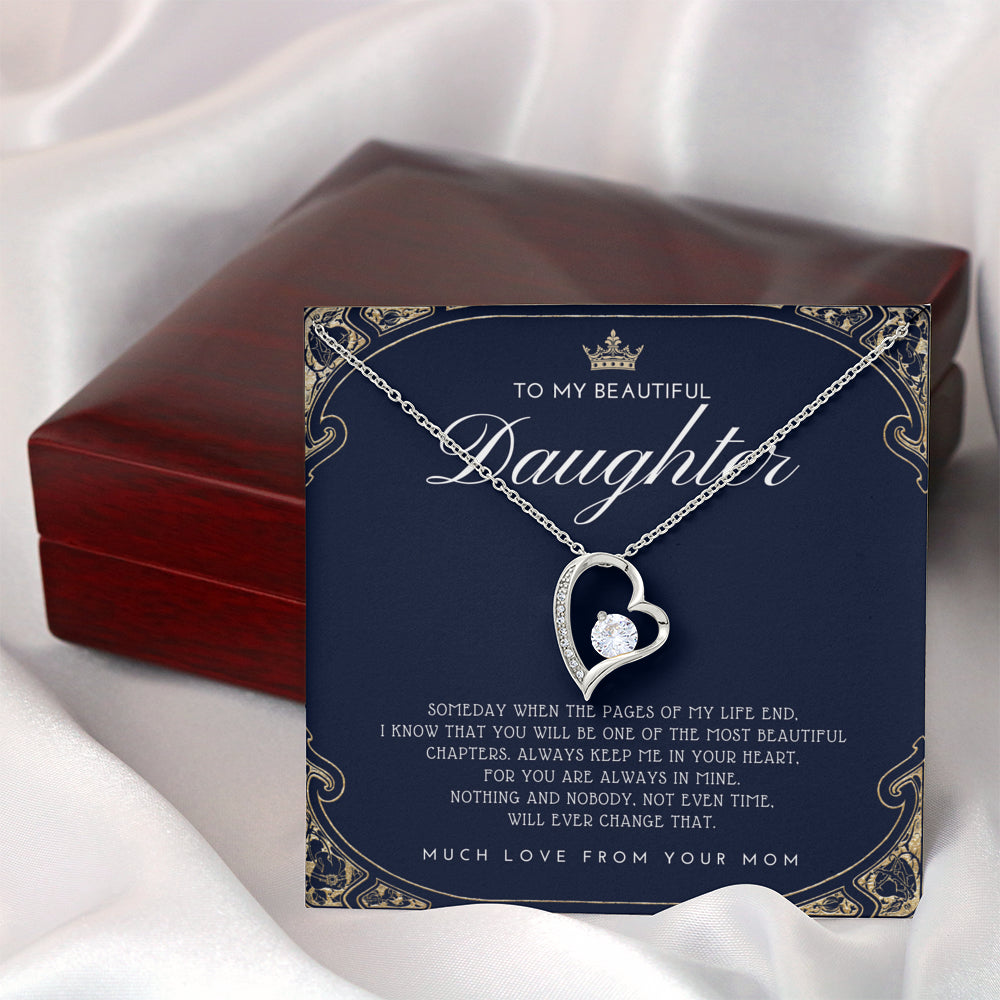 Daughter Gift from Mom to Daughter | Necklace for Daughter | Gift for Daughter from Mom | Daughter gift to daughter birthday gift