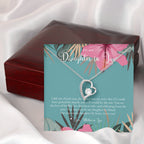 Daughter-In-Law Gift Necklace, Wedding Gift, Jewelry From Mother-In Law, Gift for Bride, Daughter-In-Heart