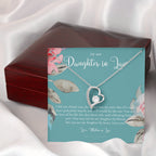 Daughter-In-Law Gift Necklace, Wedding Gift, Jewelry From Mother-In Law, Gift for Bride, Daughter-In-Heart