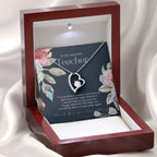 Teacher Gift, Gift for Teacher Necklace, A Truly Amazing Teacher Appreciation Gift