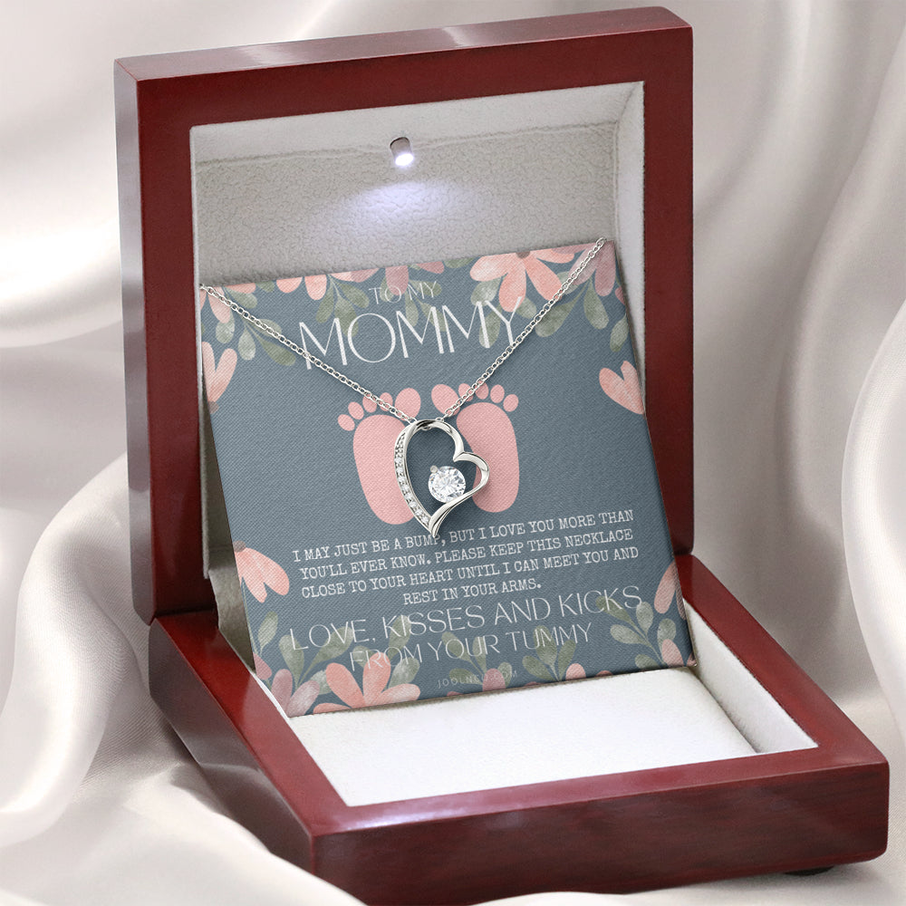 Baby shower gift | New Mommy Necklace | Pregnant Wife Gift | I May Just Be A Bump But I Love You | To mummy from bump | To Mommy to be