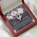 Beautiful Wife on our new baby