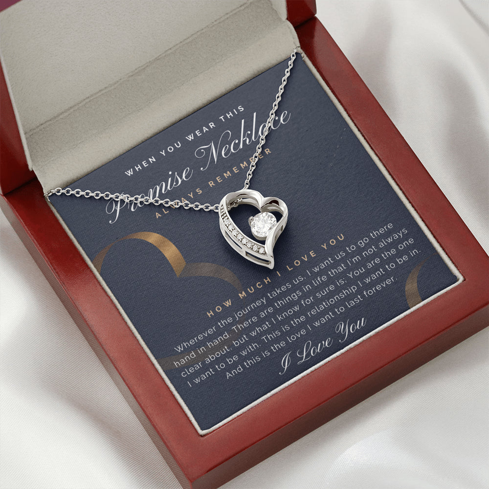 Promise Necklace Forever Heart