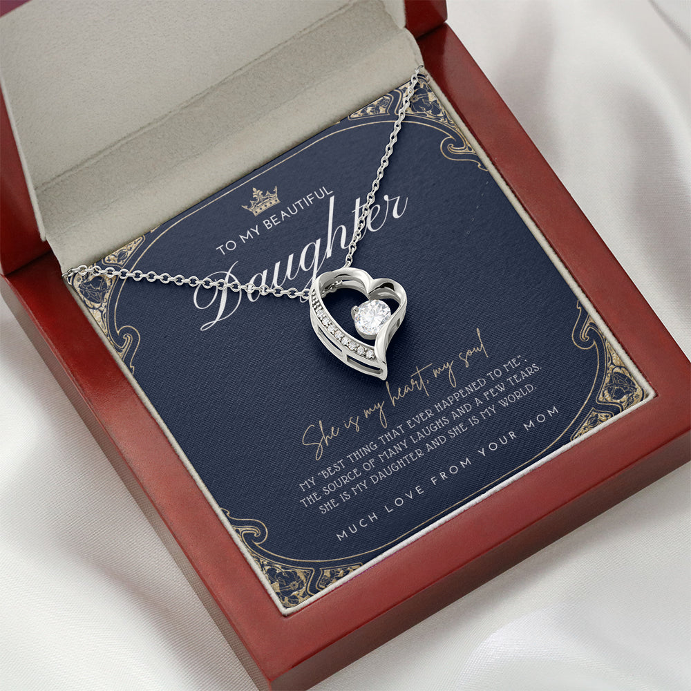 Daughter Gift from Mom to Daughter | Necklace for Daughter | Gift for Daughter from Mom | Daughter gift to daughter birthday gift