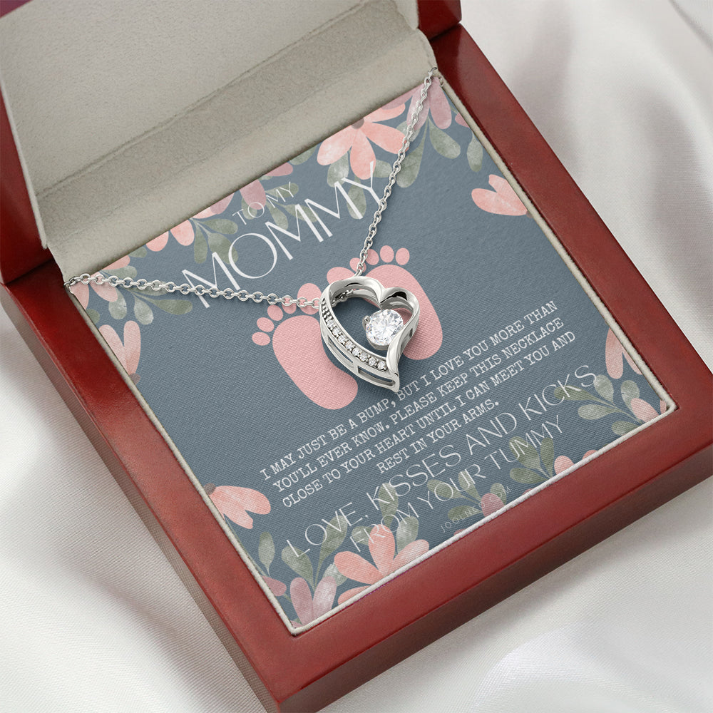 Baby shower gift | New Mommy Necklace | Pregnant Wife Gift | I May Just Be A Bump But I Love You | To mummy from bump | To Mommy to be