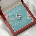 Daughter-In-Law Gift Necklace, Wedding Gift, Jewelry From Mother-In Law, Gift for Bride, Daughter-In-Heart