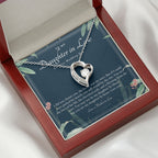 Daughter-In-Law Gift Necklace, Wedding Gift, Jewelry From Mother-In Law, Gift for Bride, Daughter-In-Heart