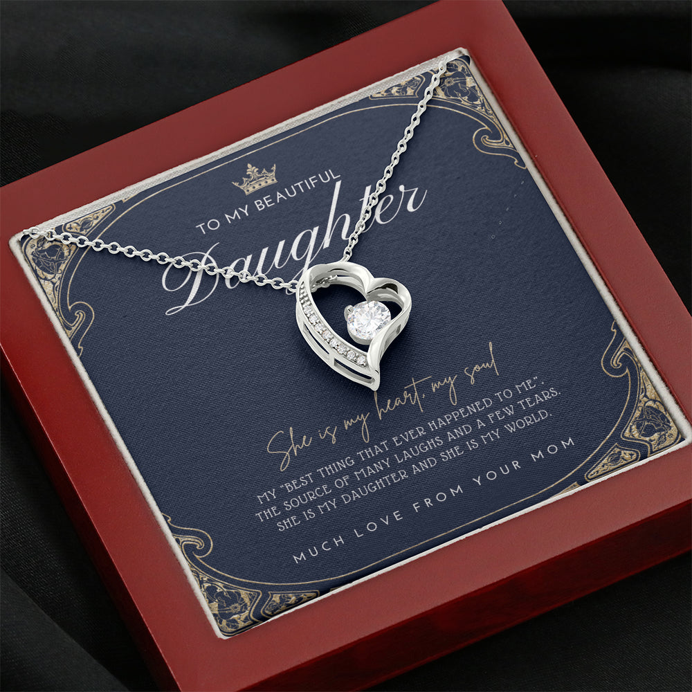 Daughter Gift from Mom to Daughter | Necklace for Daughter | Gift for Daughter from Mom | Daughter gift to daughter birthday gift