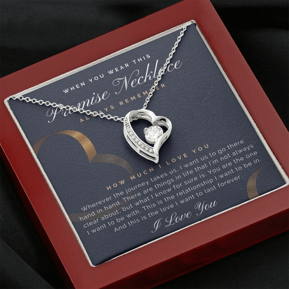 Promise Necklace Forever Heart