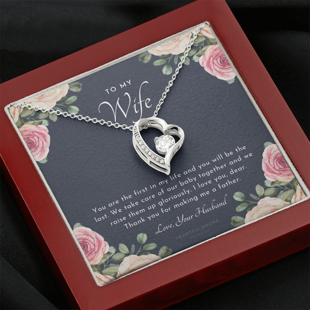 Postpartum Gift for Wife, Gift for Wife Post Pregnancy, Becoming A Mother Gift, Gift For Wife Birth, Wife After Pregnancy Necklace, Wife Becoming A Mom