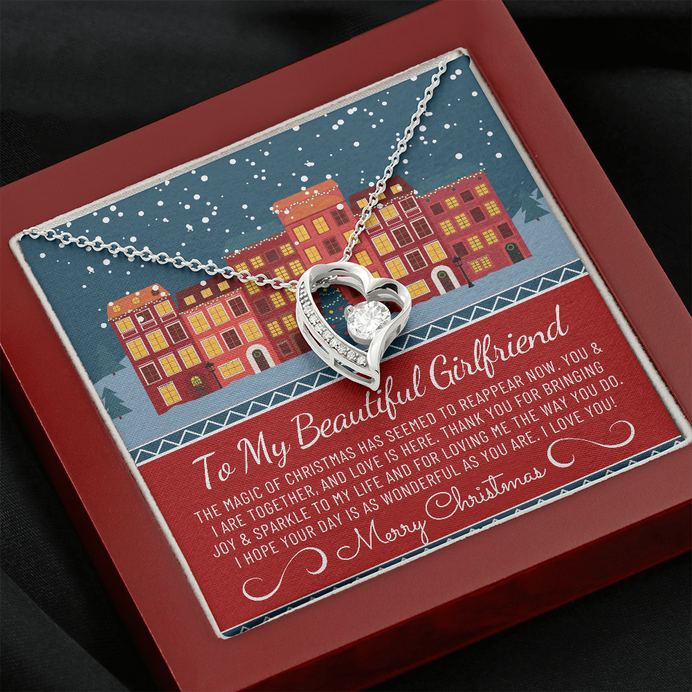 Christmas Gift for Girlfriend, Christmas Present for Girlfriend, Christmas Gift for Love, Necklace Christmas Gift for Girlfriend