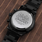 Engraved Watch Gift for Dad, Father’s Day gift for Daddy, Birthday Gift for Dad, Engraved Watch for Him, Cool Father Gift from Daughter, Gift from Wife, Gift from Son, Family Gift