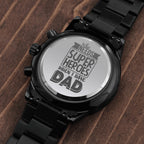 Engraved Watch Gift for Dad, Father’s Day gift for Daddy, Birthday Gift for Dad, Engraved Watch for Him, Father Gift from Daughter and Son