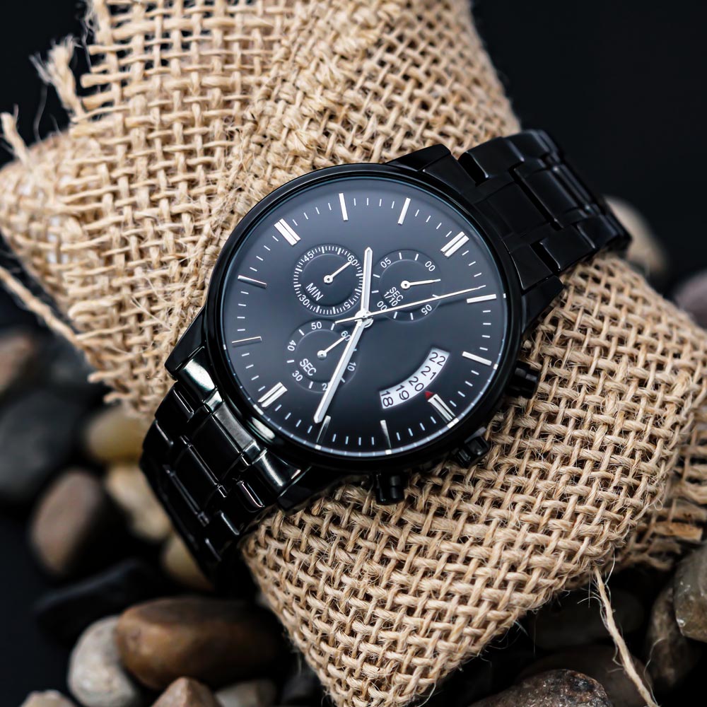 To My Son From Mom watch Gift You are braver than you believe Love Message From Parents Engraved Men Watch Birthday Personal Gifts