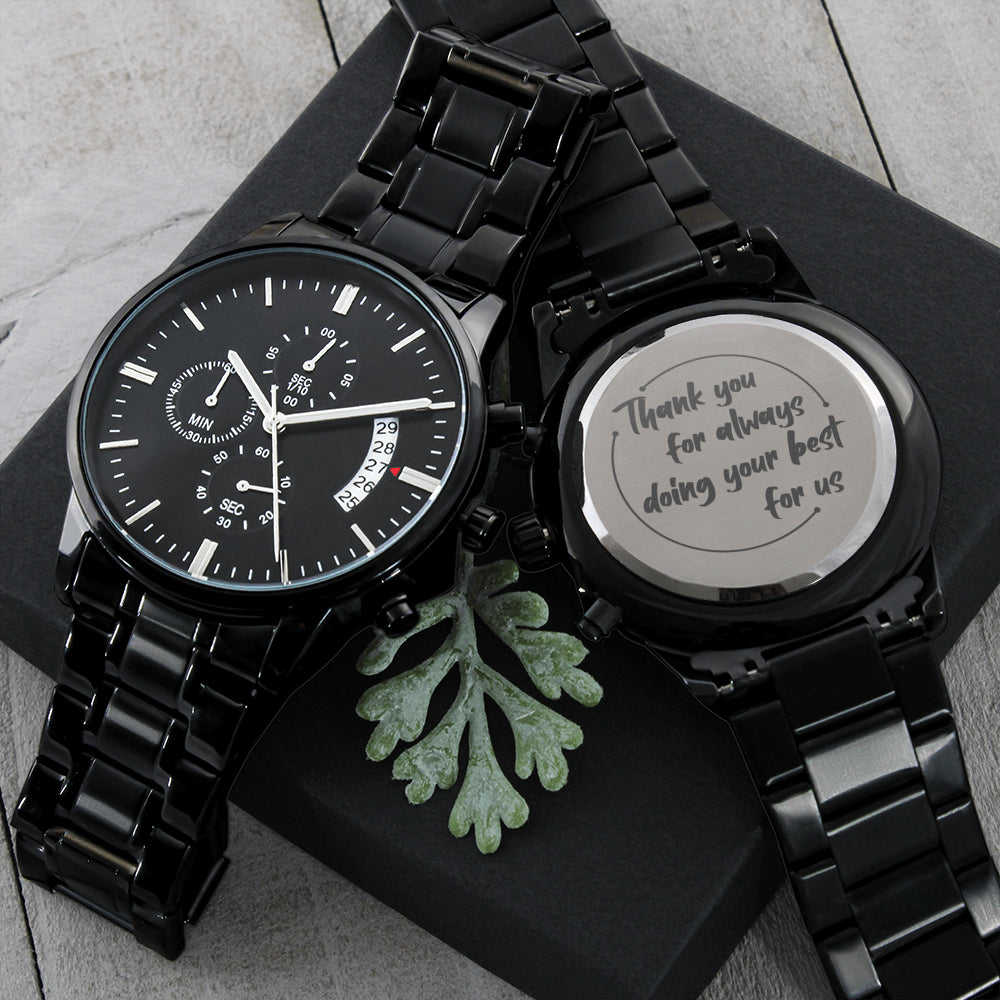 Gift for Husband, Father’s Day gift for Husband, Watch gift for Him, Boyfriend, Future Husband, Dad