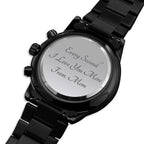Gift for Son from Mom, Engraved Watch for Men