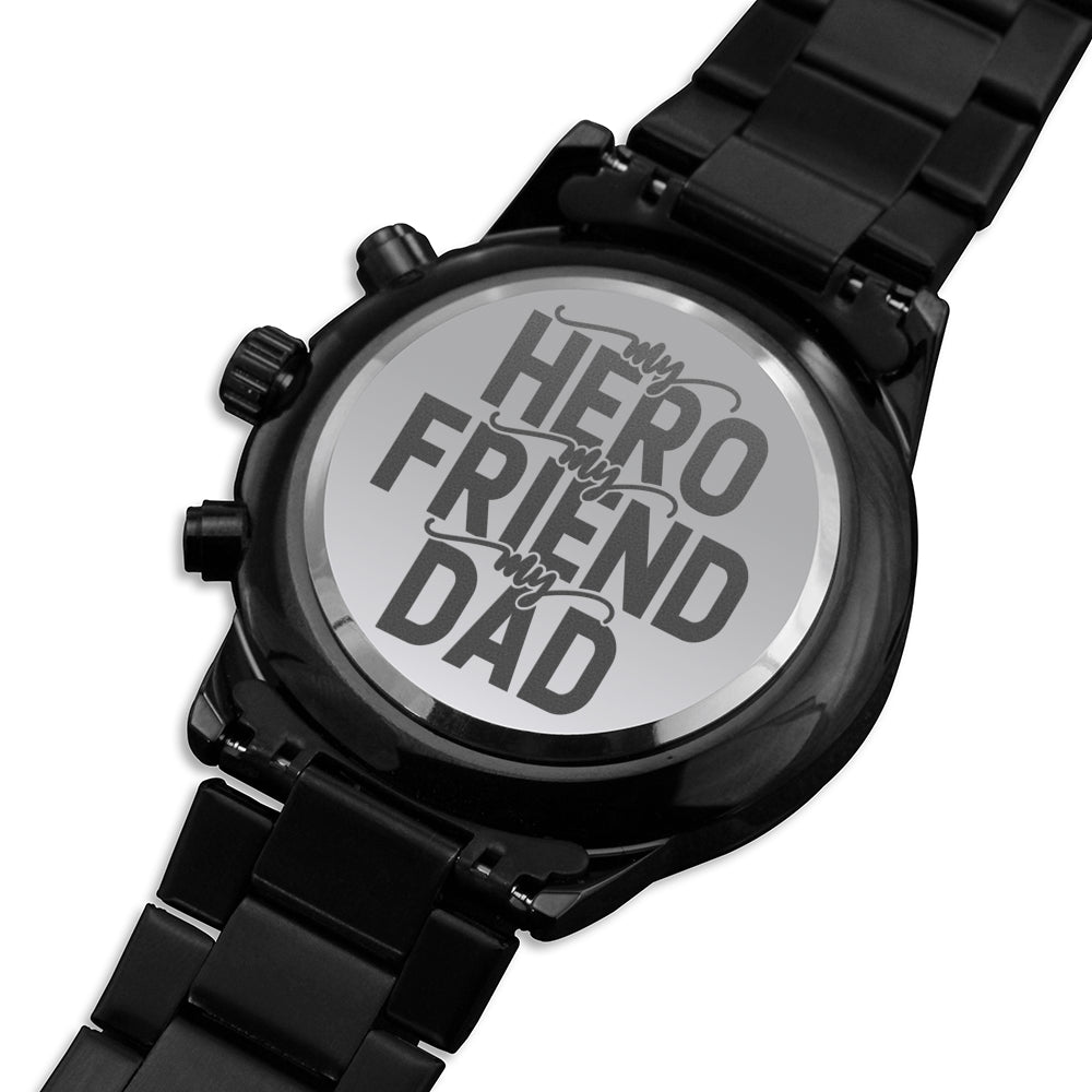 Engraved Watch Gift for Dad, Father’s Day gift for Daddy, Birthday Gift for Dad, Engraved Watch for Him, Father Gift from Daughter and Son