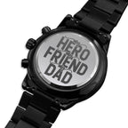 Engraved Watch Gift for Dad, Father’s Day gift for Daddy, Birthday Gift for Dad, Engraved Watch for Him, Father Gift from Daughter and Son