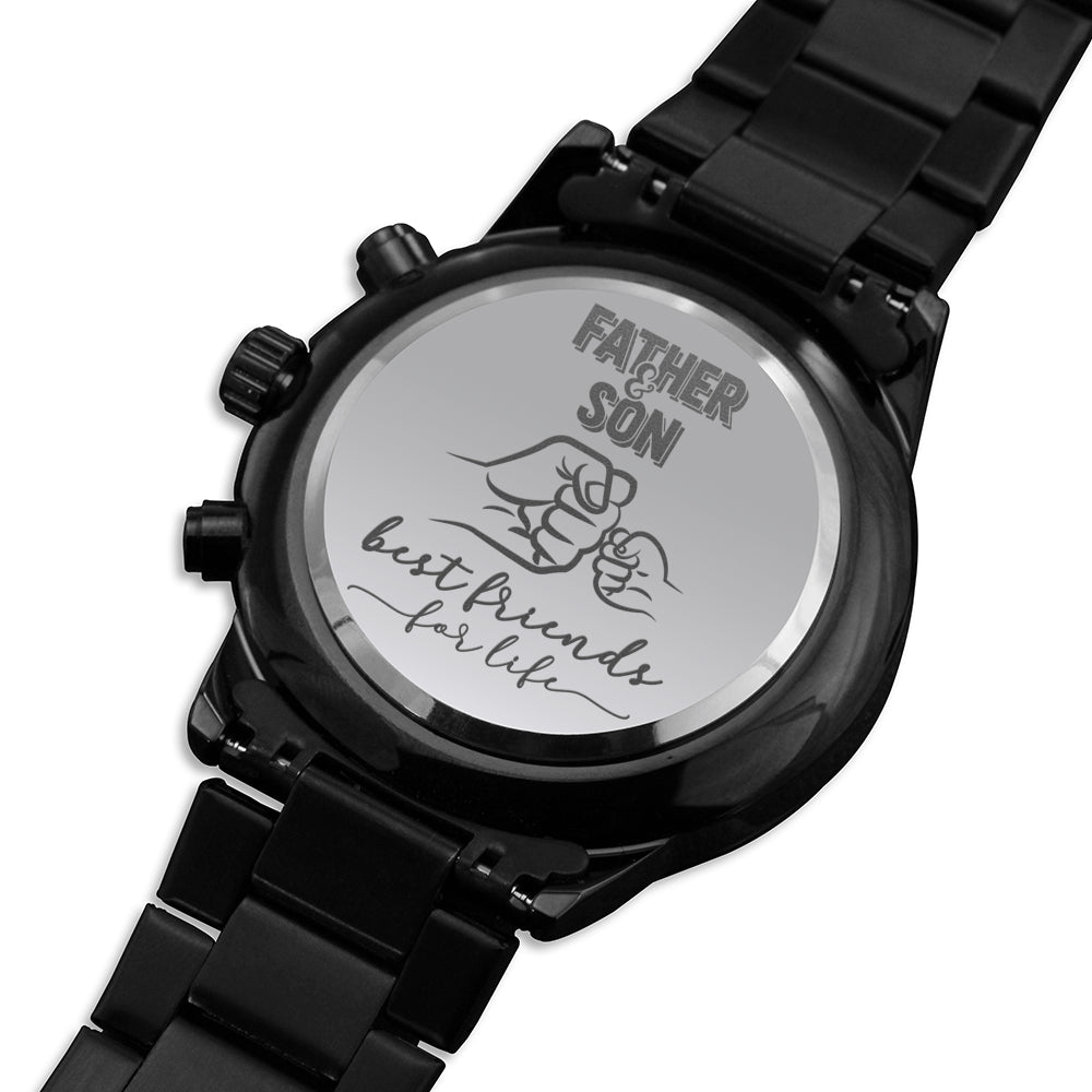Engraved Watch Gift for Dad, Father’s Day gift for Daddy, Birthday Gift for Dad, Engraved Watch for Him, Father Gift from Son