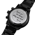 Gift for Husband, Father’s Day gift for Husband, Watch gift for Him, Boyfriend, Future Husband, Dad