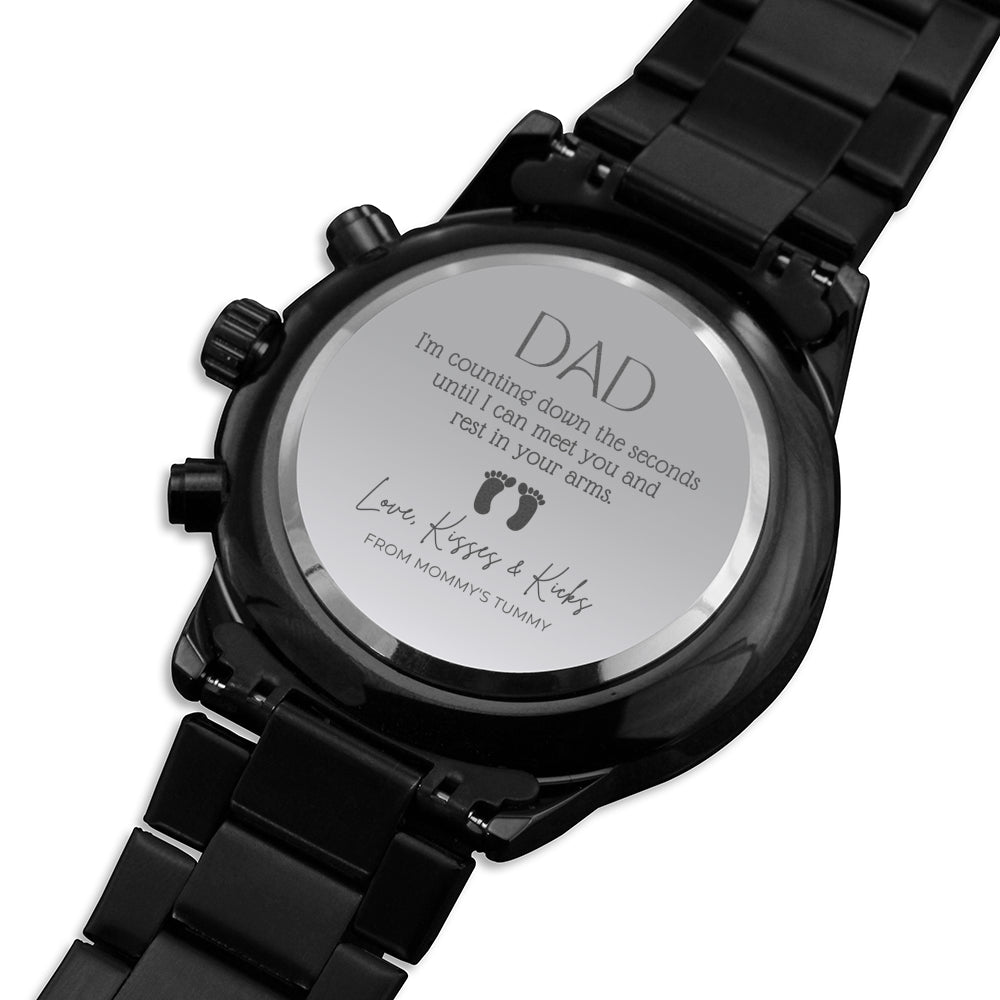 Gift for Dad on Father’s Day, Daddy Watch, New Daddy Gift, Daddy to be Gift, From a bump Gift, To My Daddy from a bump