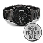 Engraved Watch Gift for Dad, Father’s Day gift for Daddy, Birthday Gift for Dad, Engraved Watch for Him, Father Gift from Daughter and Son