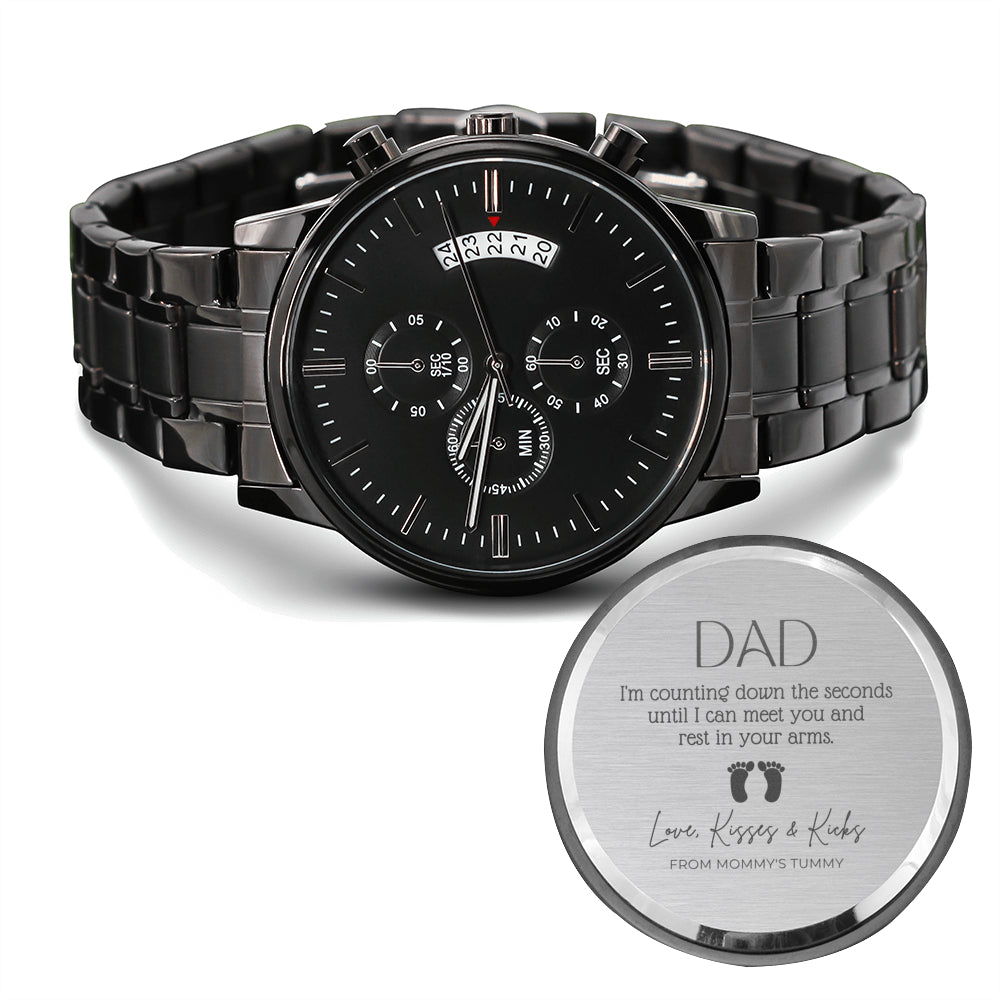 Gift for Dad on Father’s Day, Daddy Watch, New Daddy Gift, Daddy to be Gift, From a bump Gift, To My Daddy from a bump