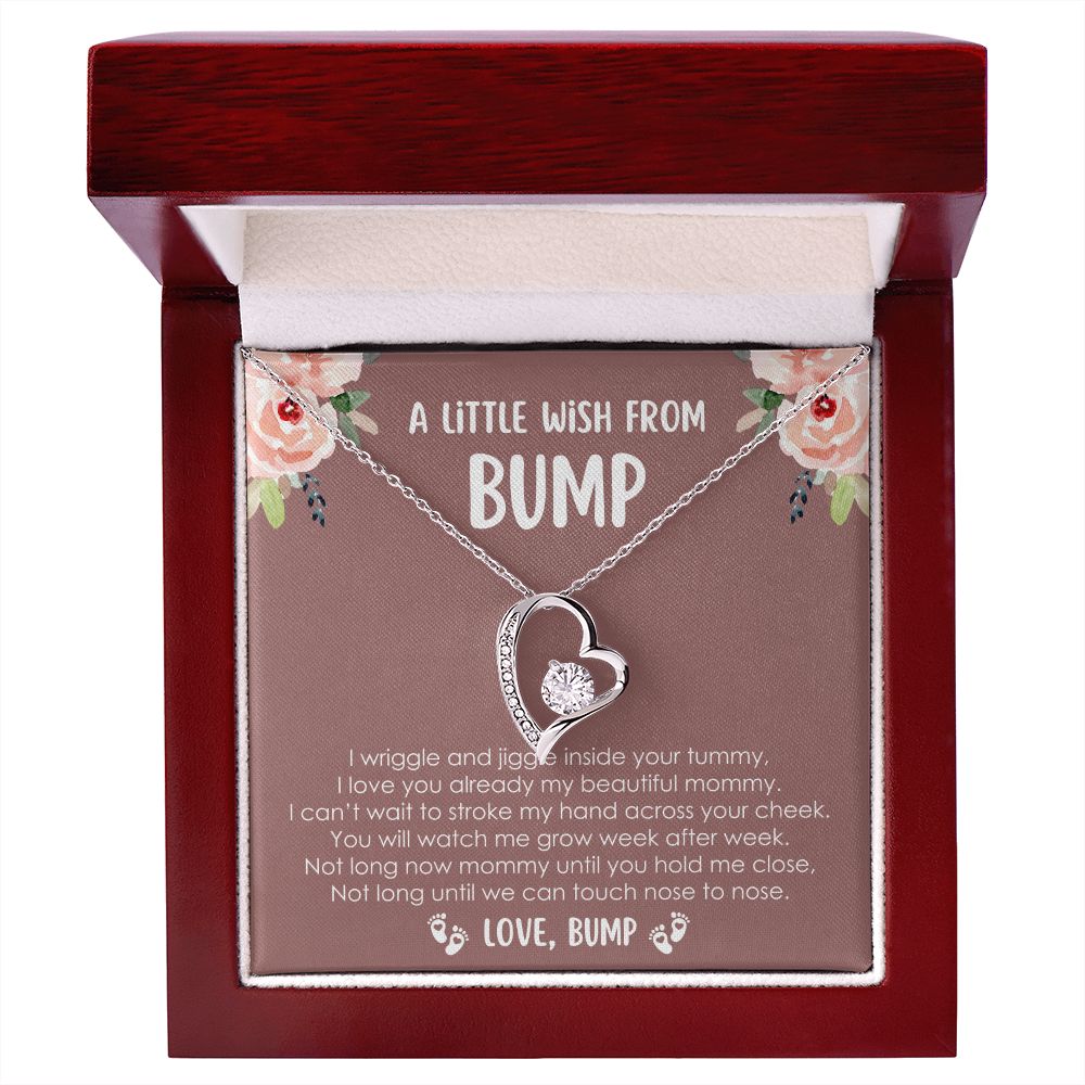 Sentimental Baby Shower Gift, New Mom Gift, Mommy To Be Gift, A Little Wish From Bump, First Time Mom To Be Gift, Push Gift, Pregnancy Gift