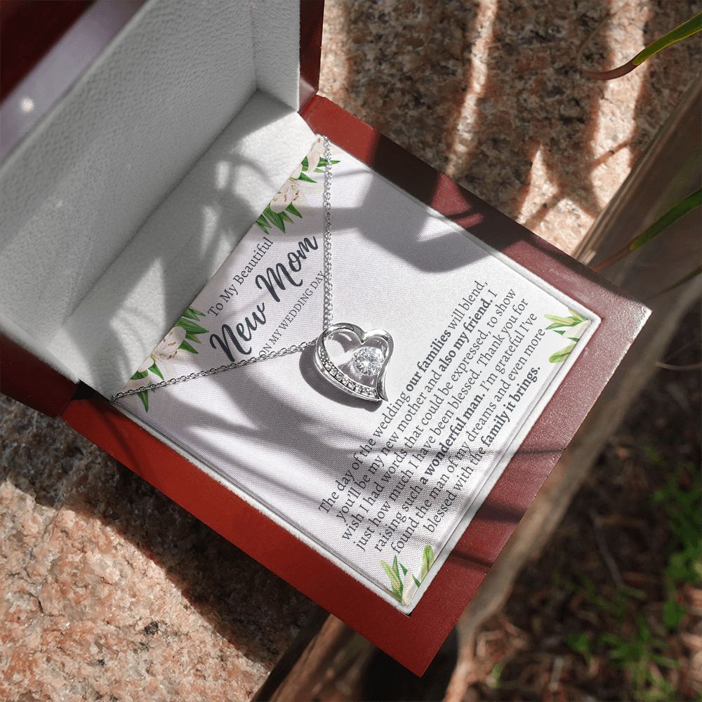Mother In Law Wedding Gift - Forever Love Necklace