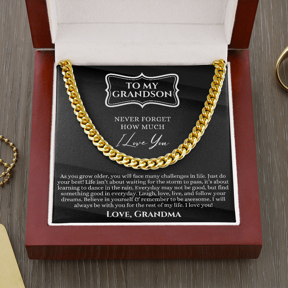 TO MY GRANDSON