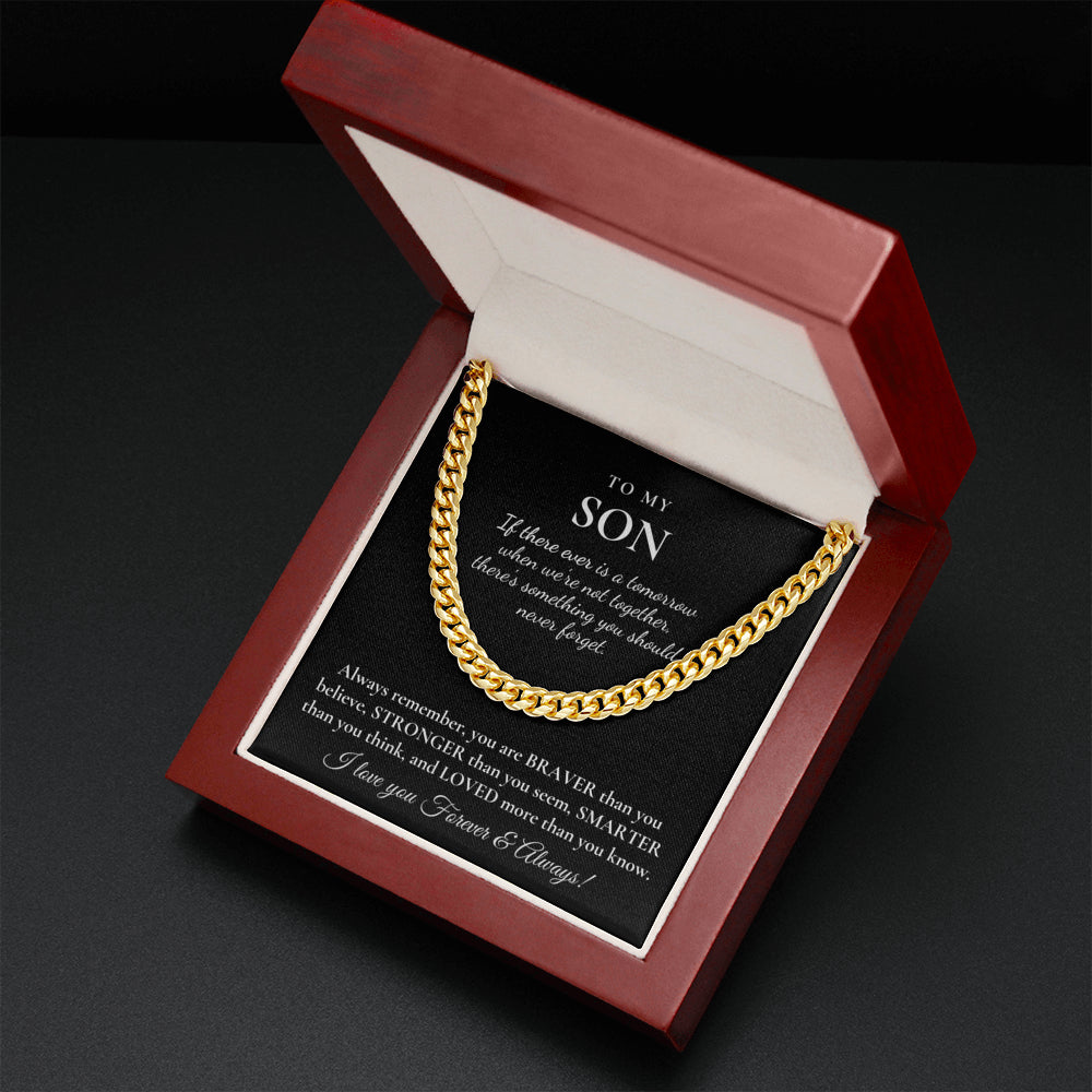 to my son necklace