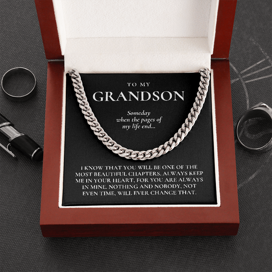 To My Grandson