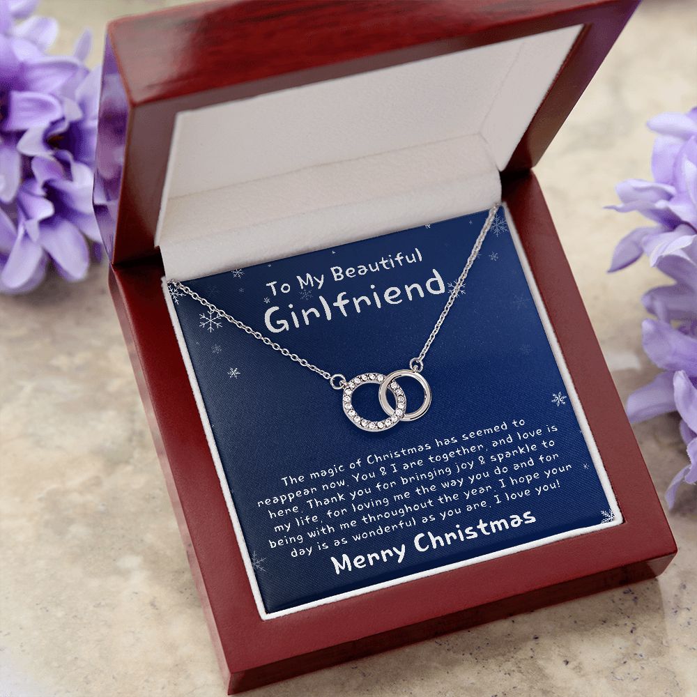 Christmas Gift for Girlfriend - Perfect Pair Necklace
