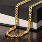 To My Boyfriend Gift - Anniversary / Valentine's Day / Christmas / Birthday - Cuban Link Chain