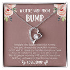 Sentimental Baby Shower Gift, New Mom Gift, Mommy To Be Gift, A Little Wish From Bump, First Time Mom To Be Gift, Push Gift, Pregnancy Gift